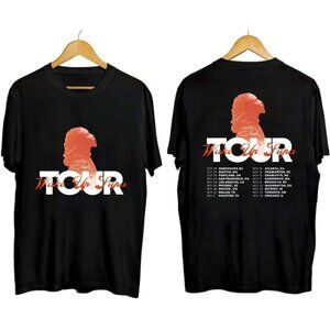 D Smoke Wake Up Supa Tour T-Shirt Conscious Rap Tour Tee Hip Hop Streetwear 91